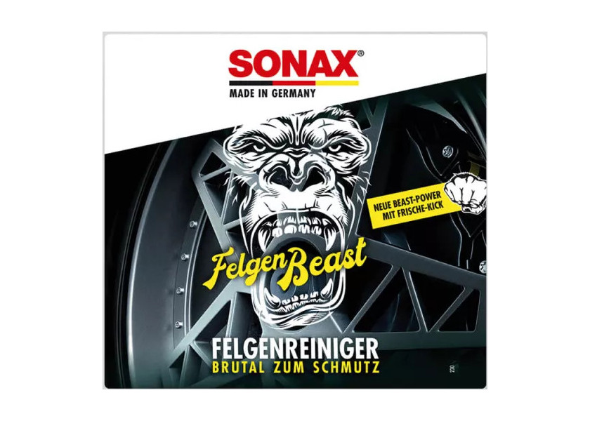 Sonax FelgenBeast – Die ultimative Waffe gegen hartnäckigen Bremsstaub und Schmutz